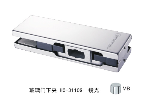 汇泰龙玻璃门下夹HC-3110G 镜光